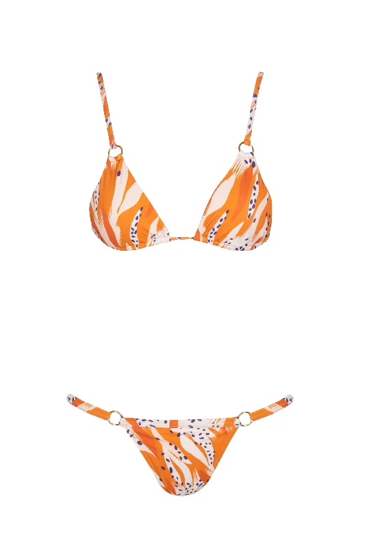 Abstract Tiger- Havana Bikini Top