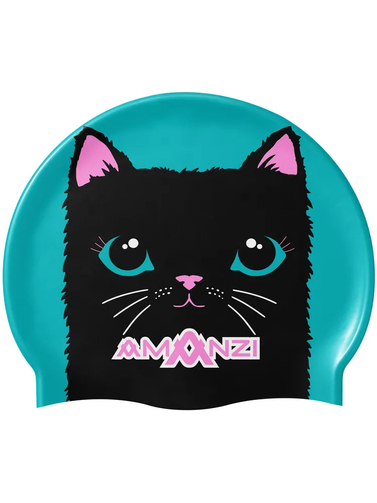 Amanzi Purr-Fect Swim Cap