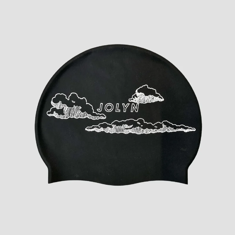 Silicone Swim Cap -Clouds