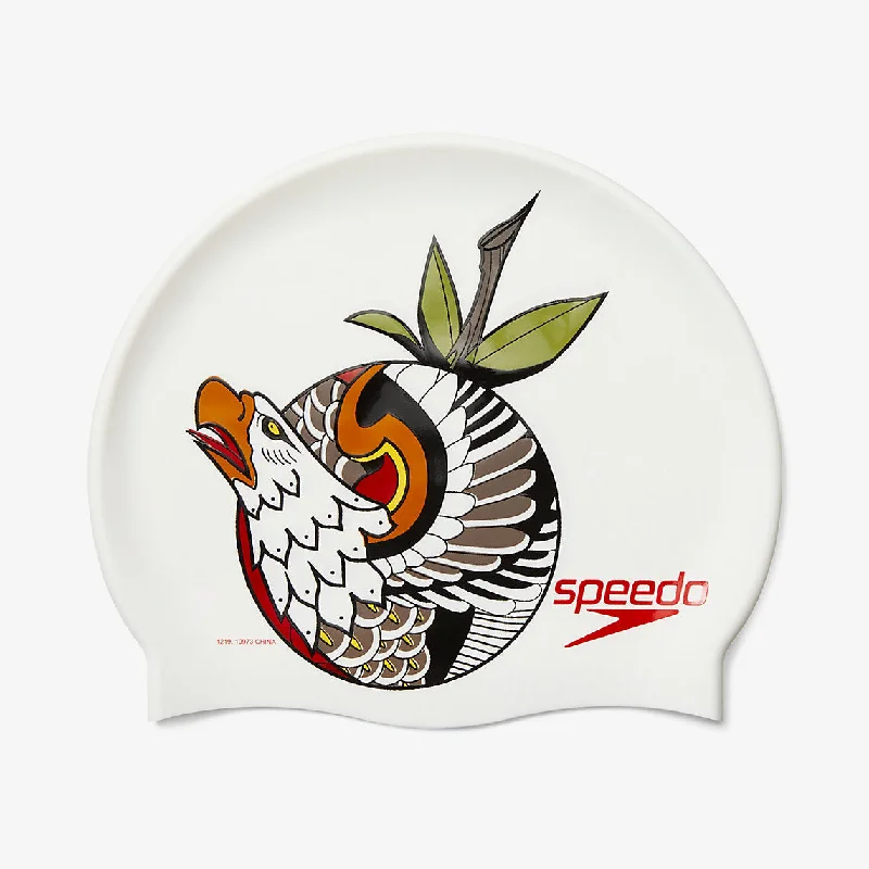 SPEEDO Caeleb Silicone Print Cap