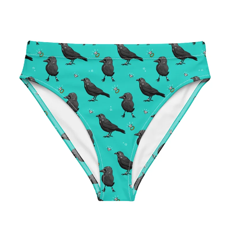 Jacky's Jewels Recycled High-waisted Bikini Bottom