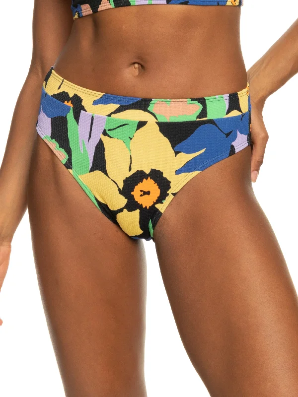 Womens Color Jam Moderate Bikini Bottoms