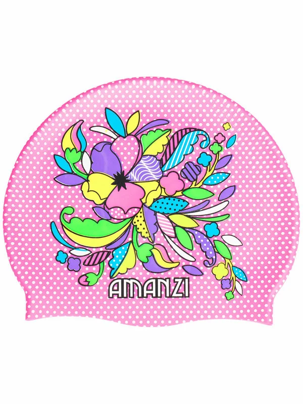 AMANZI Azteca Silicone Swim Cap