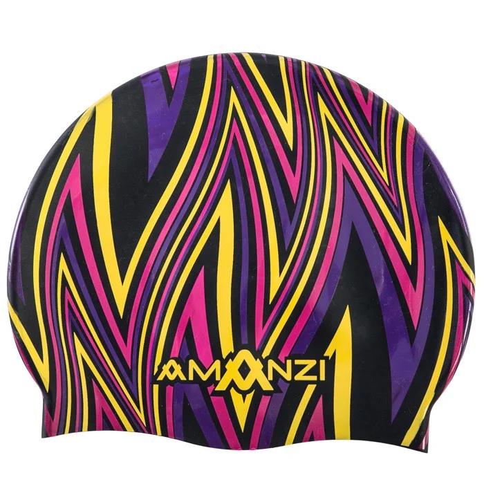 AMANZI Ignite Pink Swim Cap