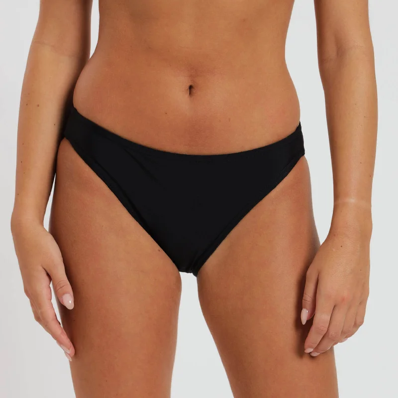 Ladies Bikini Bottoms - Solid | Black