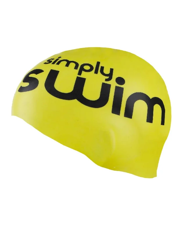 Silicone Swim Cap - High Vis Yellow