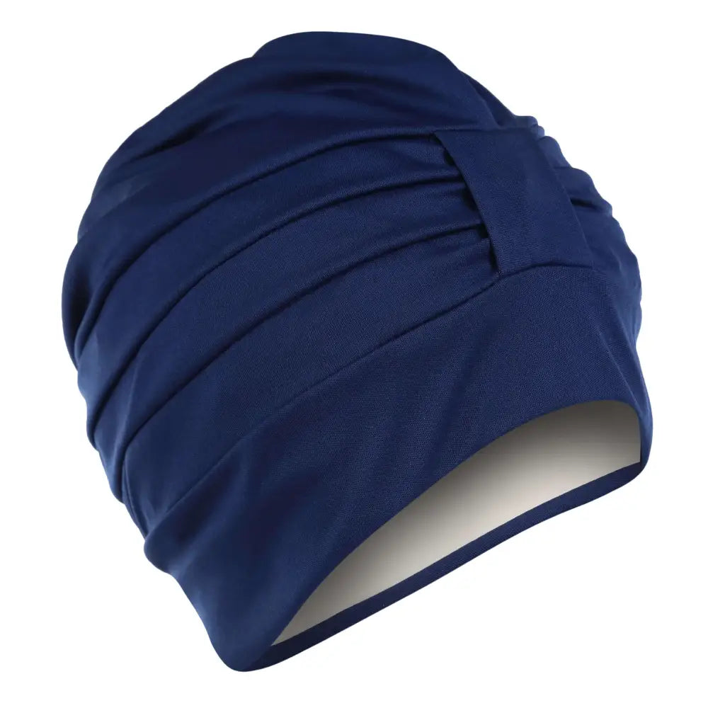 Fashy Navy Swim Turban With Velcro Fastener For Women  - 3473 Navy Blue