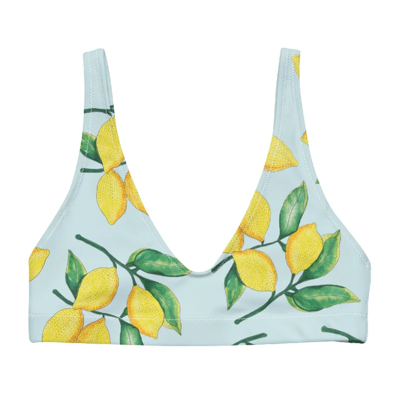 When Life Gives Lemons Recycled Bikini Top