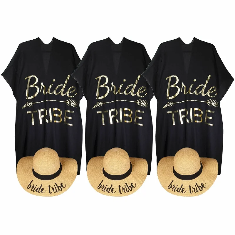 3 Pack - Bride Tribe (Natural) & Bride Tribe (Black Cover Up)