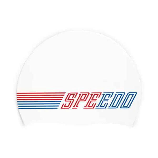 Speedo Printed Silicone Cap-Speedo