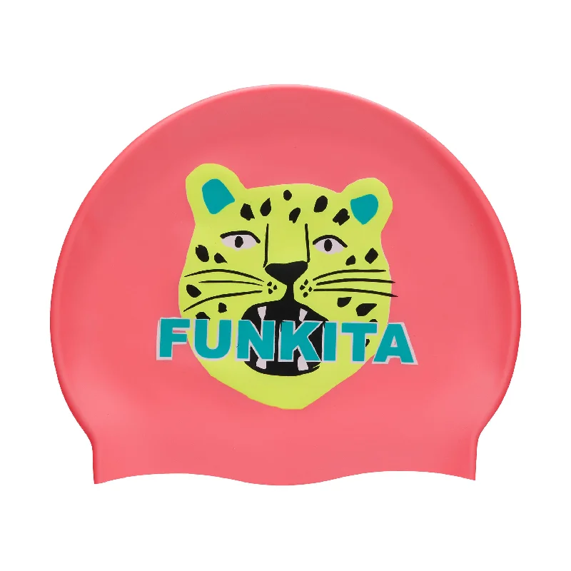 Feline Fiesta | Silicone Swimming Caps