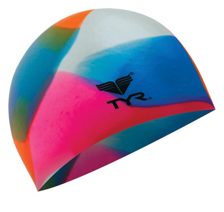 TYR Kaleidoscope Silicone Swim Cap