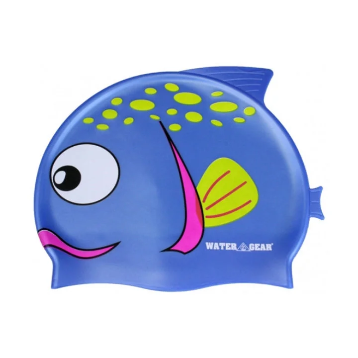 Water Gear Fish Kid's Swim Cap