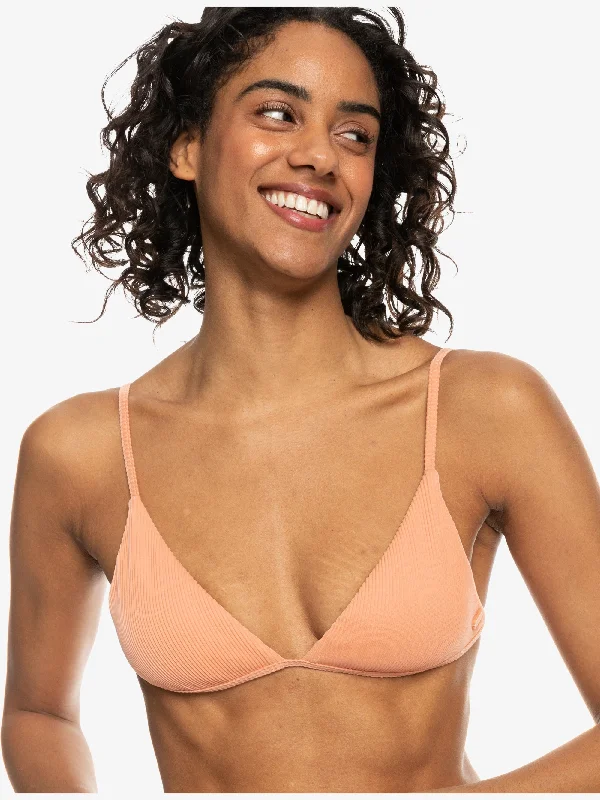 Womens Rib Roxy Love The Quiver Tri Bikini Top