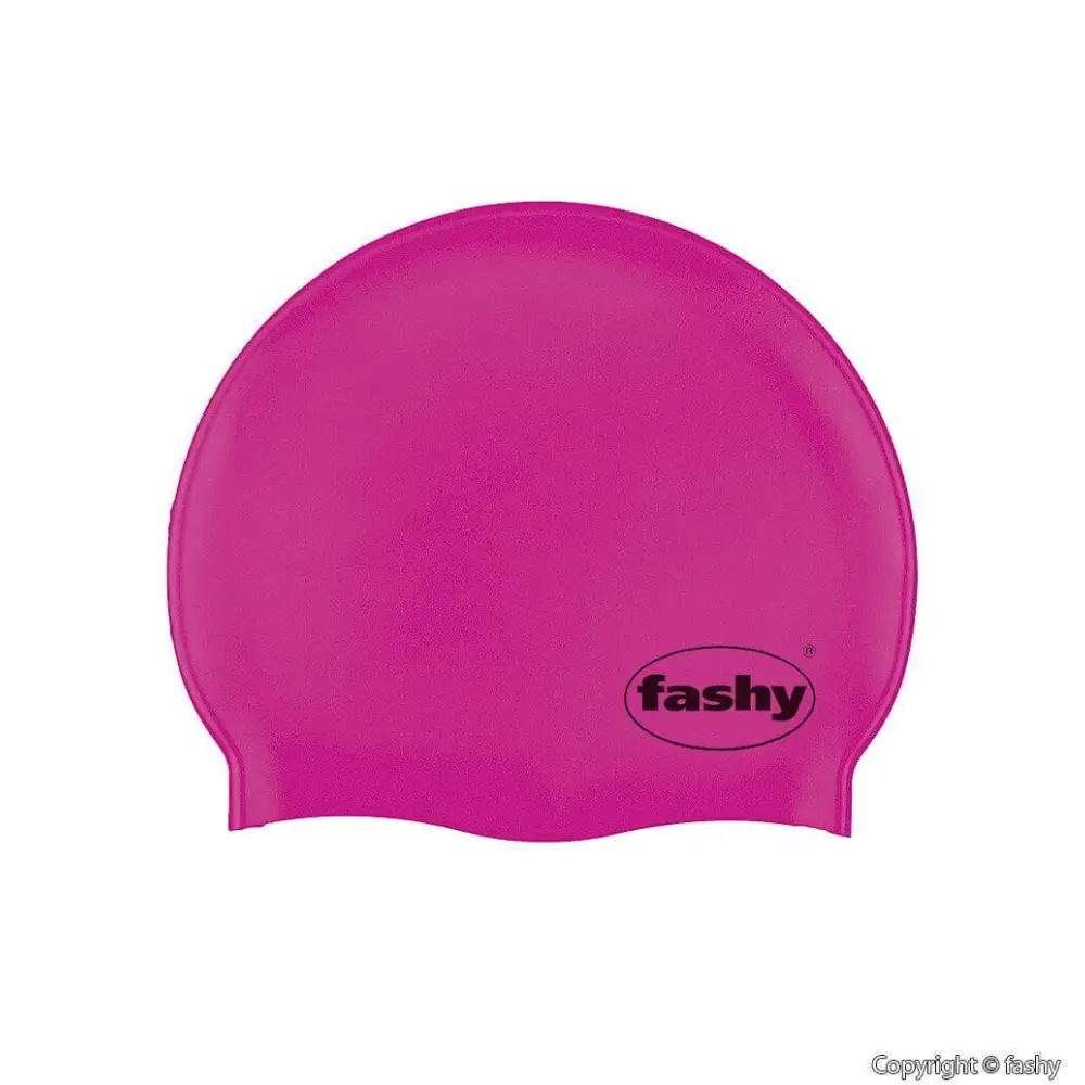 Bright Pink Swim Cap