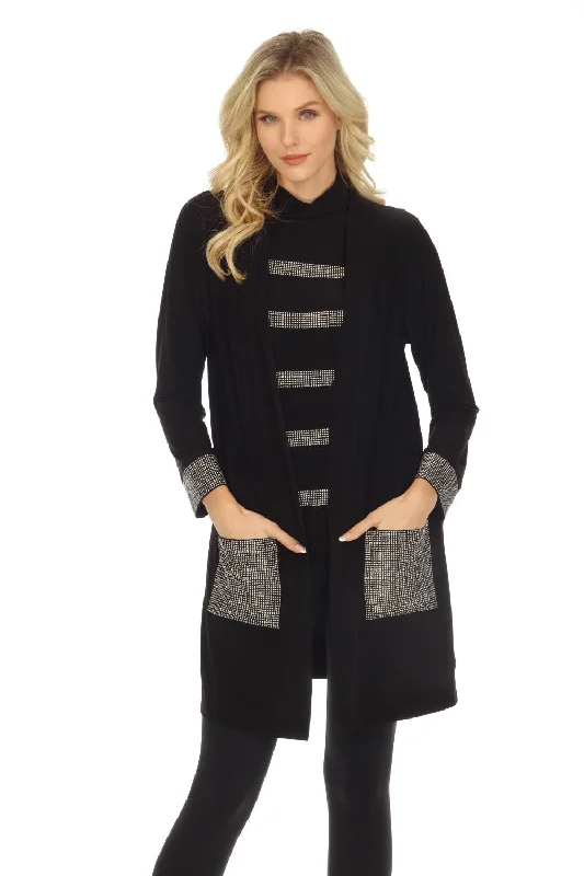 Tango Mango Twin-Set Cardigan T6783-99ITY Black