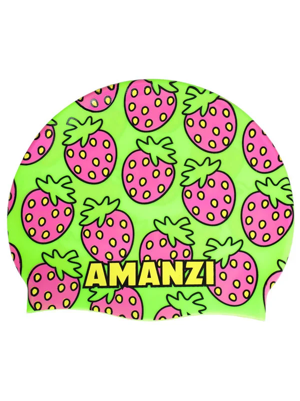 AMANZI Spring Wings Silicone Swim Cap