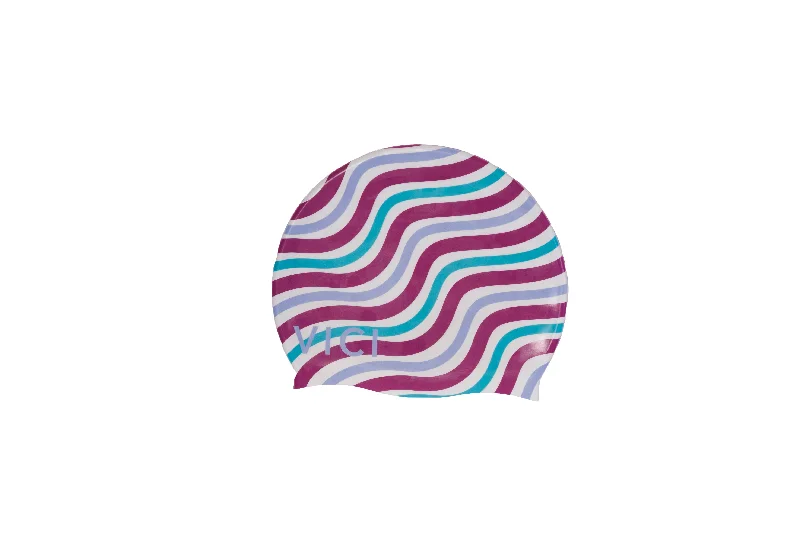 Silicone Patterned Cap – Ripples