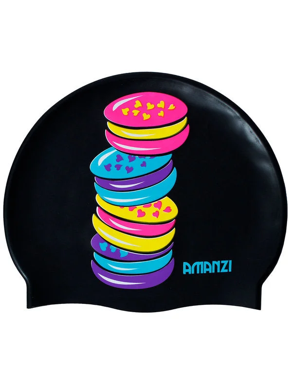 Amanzi Macaron Delight Silicone Swim Cap