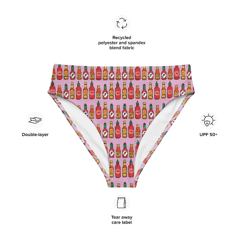 The Spice Up Your Life Recycled High-waisted Bikini Bottom