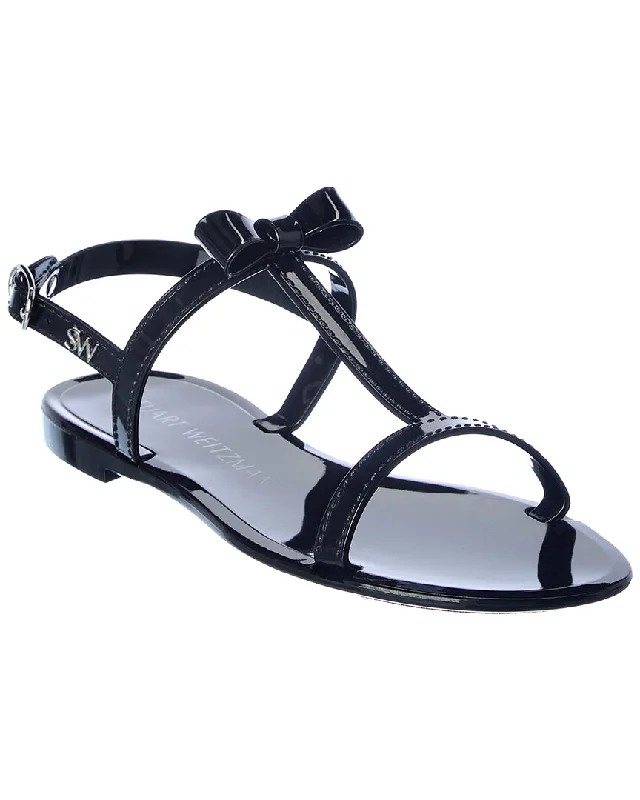 Stuart Weitzman Mellie Bow Jelly Sandal