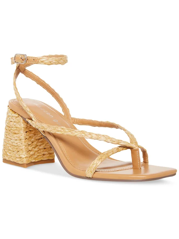 Marrvel Womens Strappy Slingback Sandals