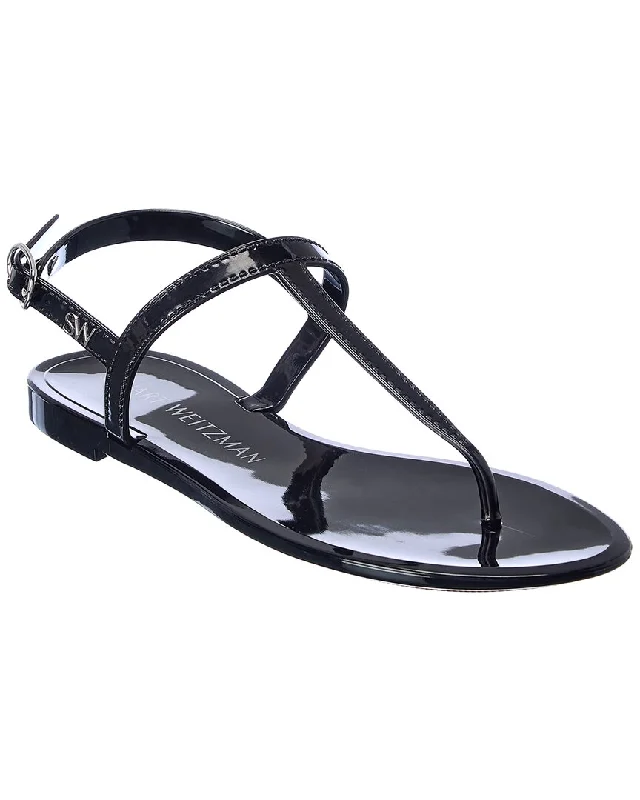 Stuart Weitzman Sallie T-Strap Jelly Sandal