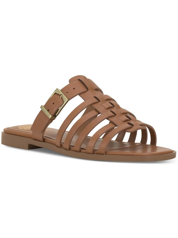 Lemenda Womens Leather Slide Sandals